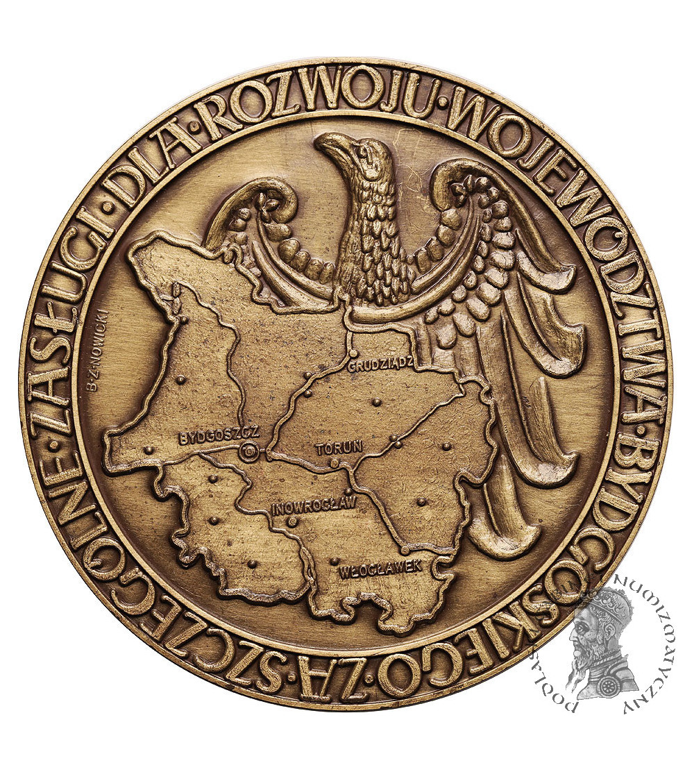 Polska, PRL. Medal 1960, XV-lecie Wojewódzkiej Rady Narodowej w Bydgoszczy (S. Niewitecki)