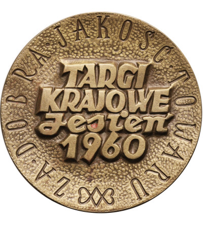 Polska, PRL. Medal 1960, Targi Krajowe Jesień, Poznań (S. Niewitecki)