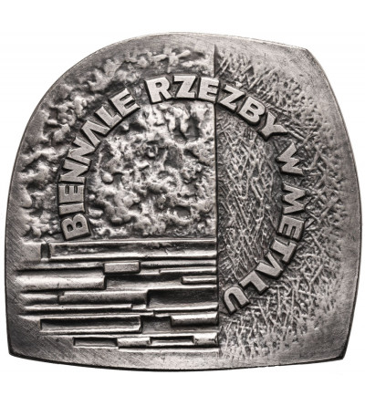 Poland, People's Republic of Poland (1952-1989), Warsaw. Medal 1968, Biennale of Sculpture in Metal ( S. Niewitecki)