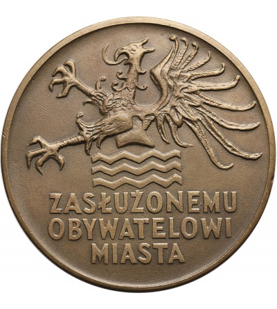 Polska, PRL (1952–1989), Słupsk. Medal 1960, 650-lecie Miasta Słupska (S. Niewitecki)
