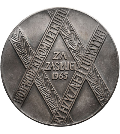 Poland, PRL (1952-1989), Gdansk. Medal 1965, 20th Anniversary of Physical Culture and Tourism of Gdansk Province (S. Niewitecki)