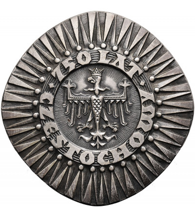 Polska, PRL (1952–1989), Częstochowa. Medal 1966, 750 Lat Miasta Częstochowy (S. Niewitecki)