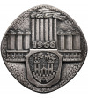 Polska, PRL (1952–1989), Częstochowa. Medal 1966, 750 Lat Miasta Częstochowy (S. Niewitecki)