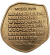 Polska, PRL (1952–1989), Koronowo. Medal 1968, 600-lecia Nadania Praw Miejskich (S. Niewitecki)