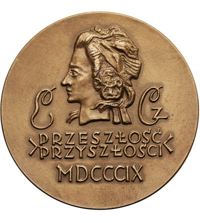 Polska, PRL (1952–1989), Puławy. Medal 1959, 150-ta Rocznica Otwarcia Domu Gotyckiego w Puławach (S. Niewitecki)