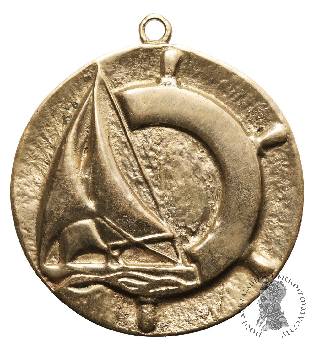oland, PRL (1952-1989), Bydgoszcz. Medal 1984, 65 years of Pomeranian Sailing (S. Niewitecki)