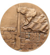 Poland, PRL (1952-1989), Warsaw. Medal 1983, Warsaw Ghetto Uprising