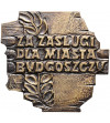 Poland, PRL (1952-1989), Bydgoszcz. Medal 1989, For Merits to the City of Bydgoszcz