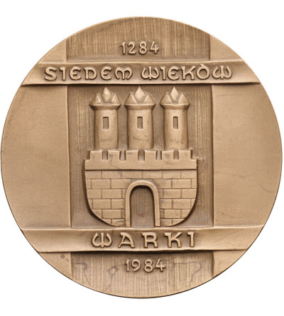 Poland, PRL (1952-1989). Medal 1984, VII Centuries of Warka