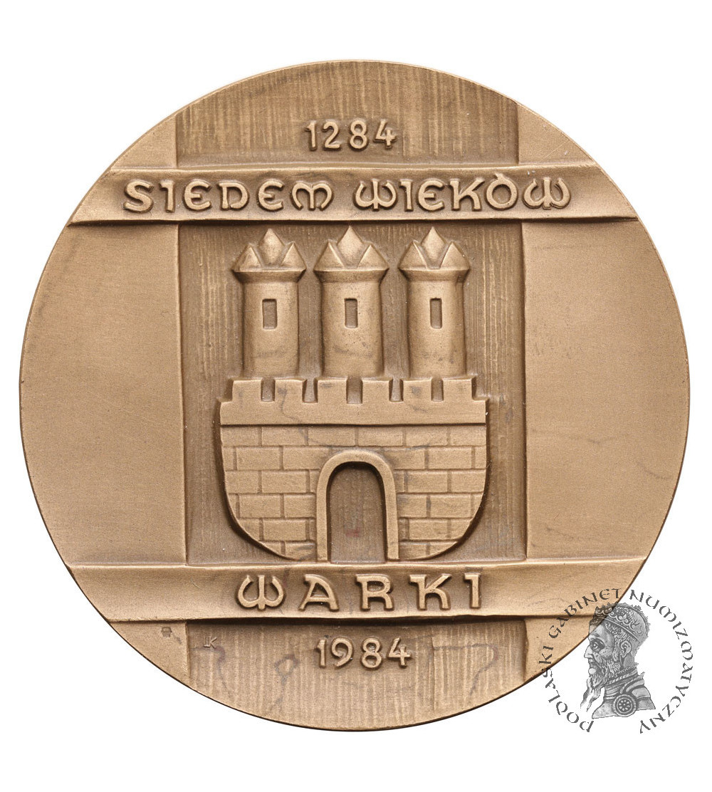 Polska, PRL (1952–1989). Medal 1984, VII Wieków Warki