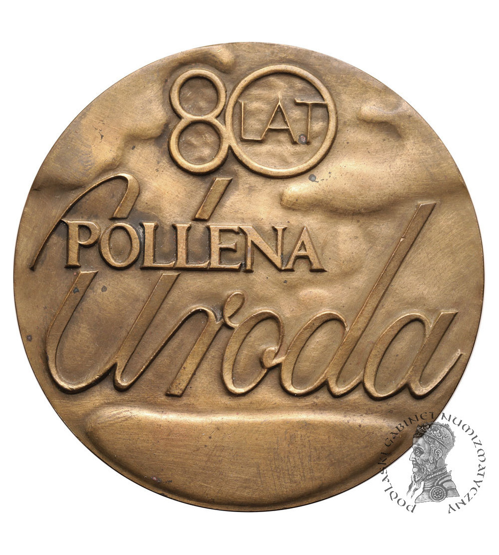 Polska, PRL (1952–1989). Medal 1976, 80 Lat Pollena Uroda