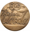 Poland, PRL (1952–1989). Medal 1976, 80 Years of Pollena Beauty