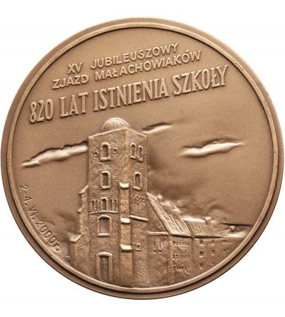 Polska, Płock. Medal 2000, XV Jubileuszowy Zjazd Małachowiaków