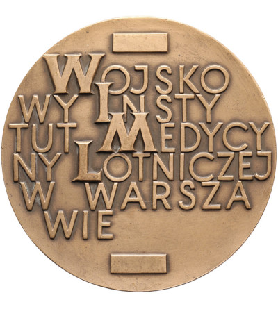 Poland, PRL (1952-1989), Warsaw. Medal 1978, Military Institute of Aviation Medicine in Warsaw