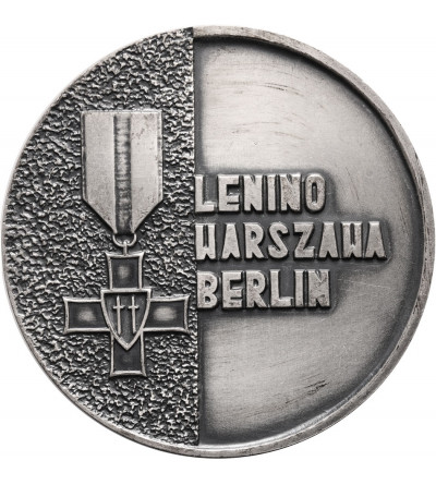 Polska, PRL (1952–1989). Medal 1973, XXX Rocznica Ludowego Wojska Polskiego, Lenino, Warszawa, Berlin