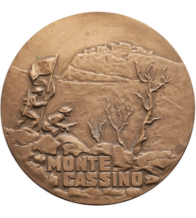 Poland, PRL (1952–1989). Medal 1989, Monte Cassino