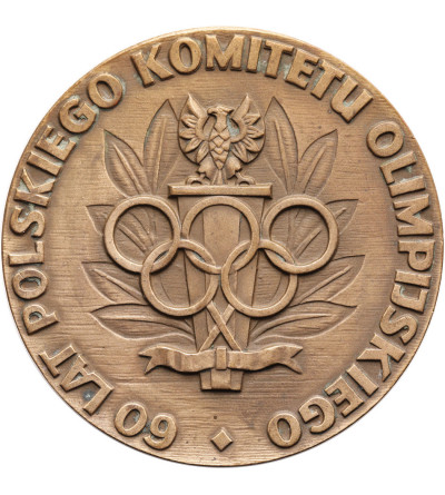 Poland, PRL (1952–1989). Medal 1979, 60 Years of the Polish Olympic Committe