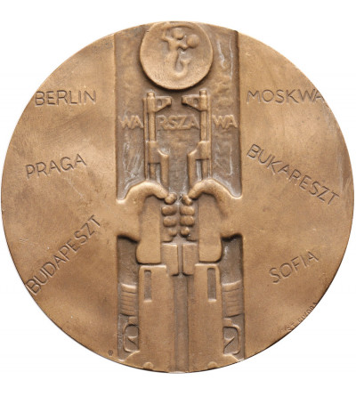 Polska, PRL (1952–1989). Medal 1980, 25 Lat Układu Warszawskiego