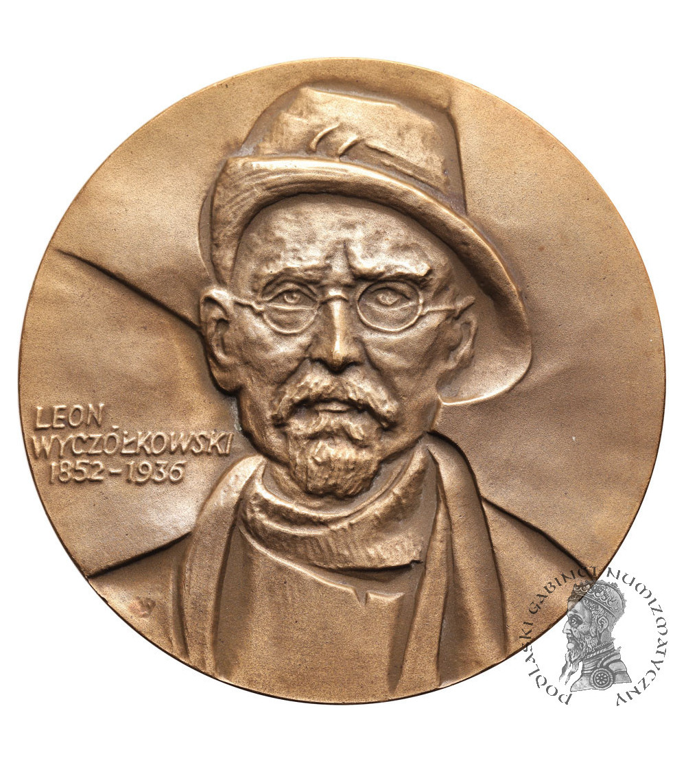 Poland, PRL (1952-1989), Bydgoszcz. Medal 1985, Leon Wyczółkowski 1852-1936, PTTK