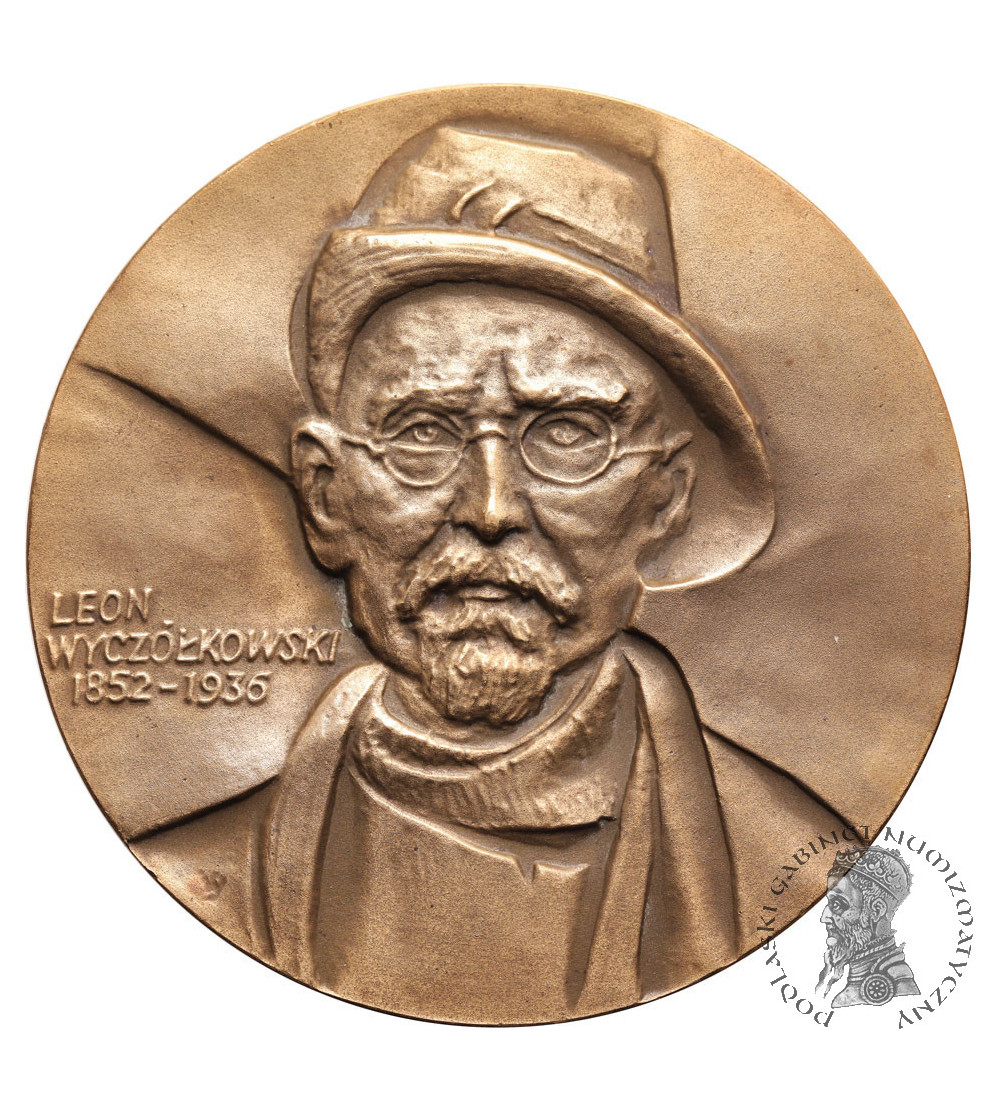 Polska, PRL (1952–1989), Bydgoszcz. Medal 1985, Leon Wyczółkowski 1852-1936, PTTK