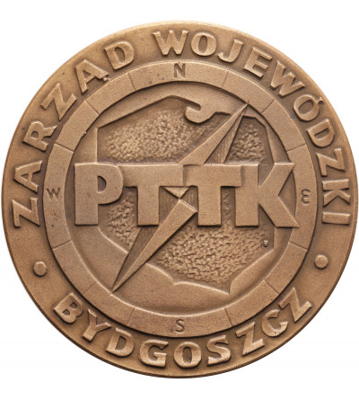 Polska, PRL (1952–1989), Bydgoszcz. Medal 1985, Leon Wyczółkowski 1852-1936, PTTK