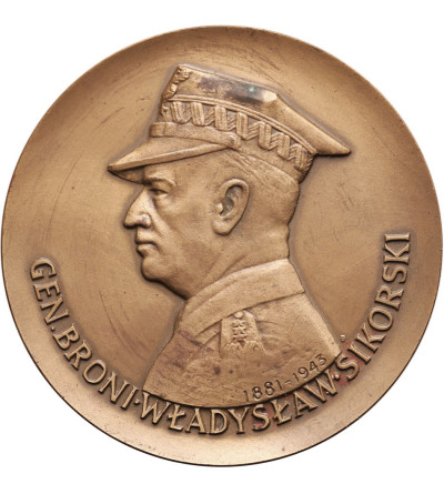 Polska, PRL (1952–1989). Medal 1982, Generał Broni Władysław Sikorski
