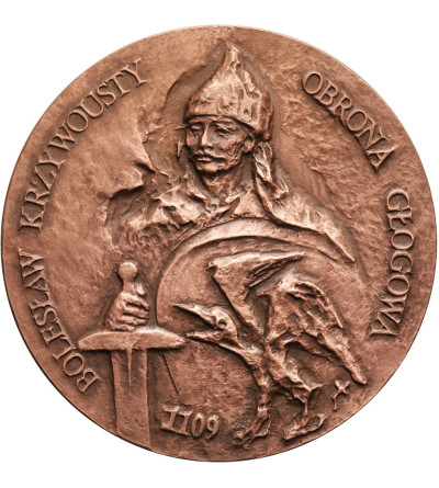 Polska, PRL (1952–1989). Medal 1988, Obrona Głogowa, Bolesław Krzywousty 1109