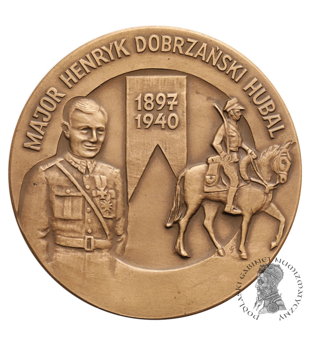 Polska, PRL (1952–1989). Medal 1989, Major Henryk Dobrzański Hubal 1897-1940, PTTK w 50. Rocznicę Września 1939-1989