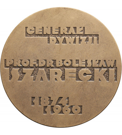 Polska, PRL (1952–1989). Medal 1976, Generał Dyw. Prof. Dr Bolesław Szarecki 1874-1960