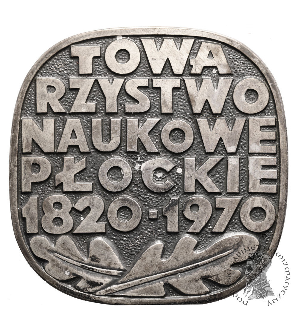 Polska, PRL (1952–1989), Płock. Medal 1970, Płockie Towarzystwo Naukowe