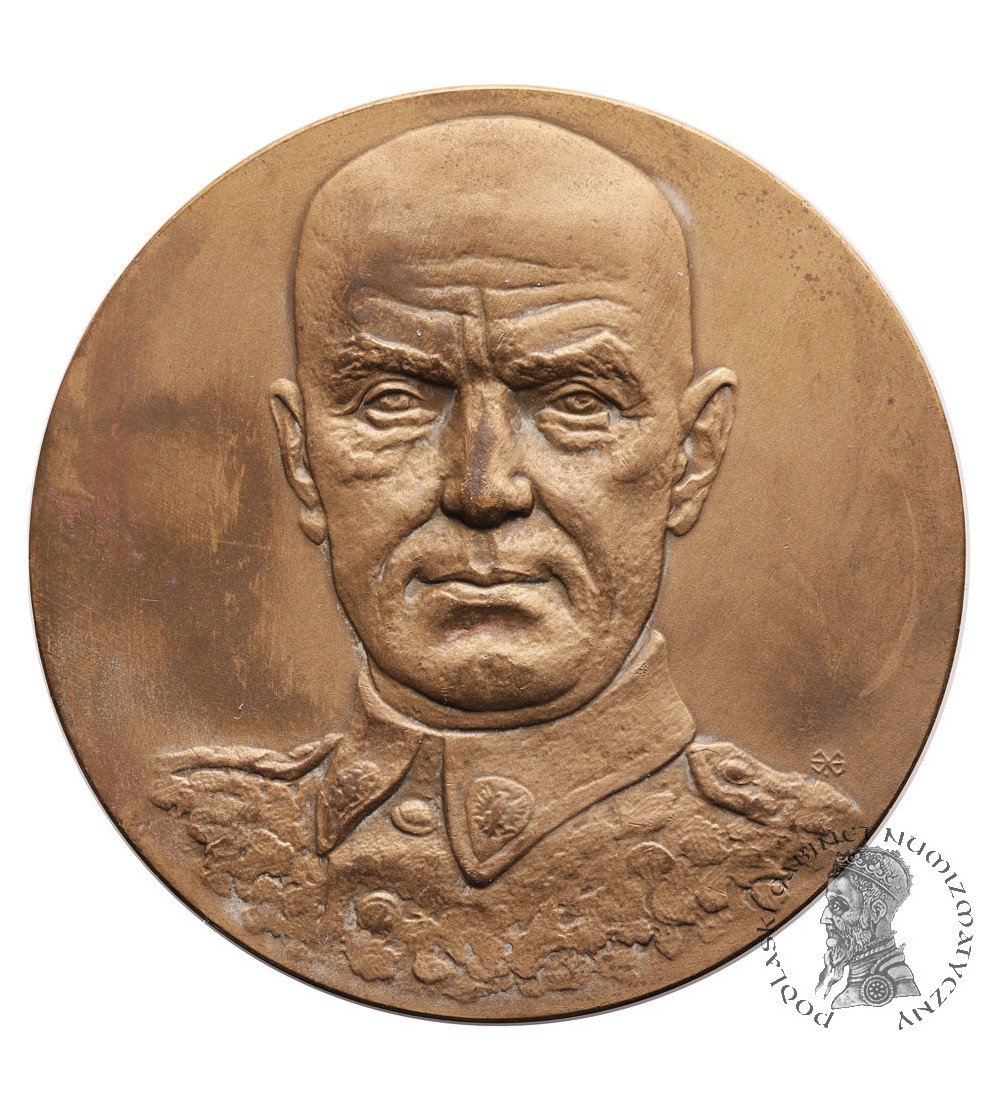 Polska, PRL (1952–1989). Medal 1980, Generał Zygmunt Berling 1896-1980, Lenino 1943