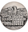 Polska, PRL (1952–1989). Medal 1976, Za Zasługi dla Pomorskiego Okręgu Wojskowego