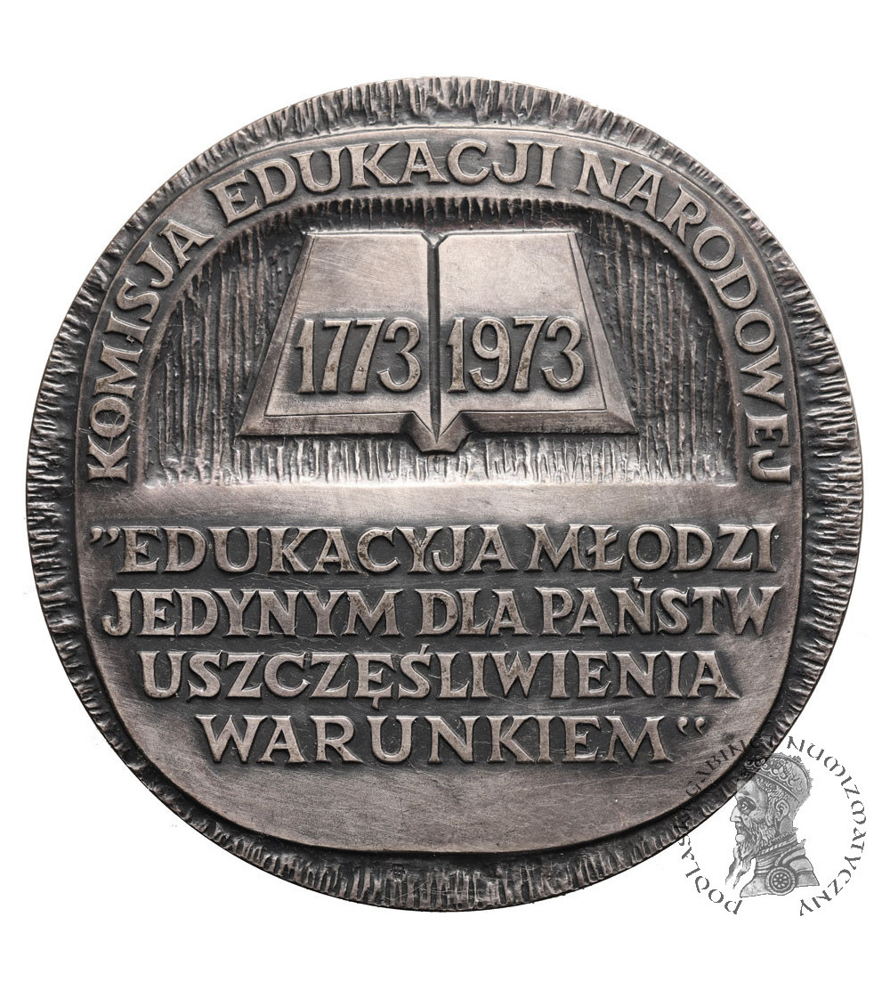 Poland, PRL (1952-1989). Medal 1973, Secondary School named after Stanisław Małachowski in Płock
