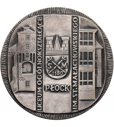 Polska, PRL (1952–1989), Płock. Medal 1973, Liceum im. Stanisława Małachowskiego w Płocku