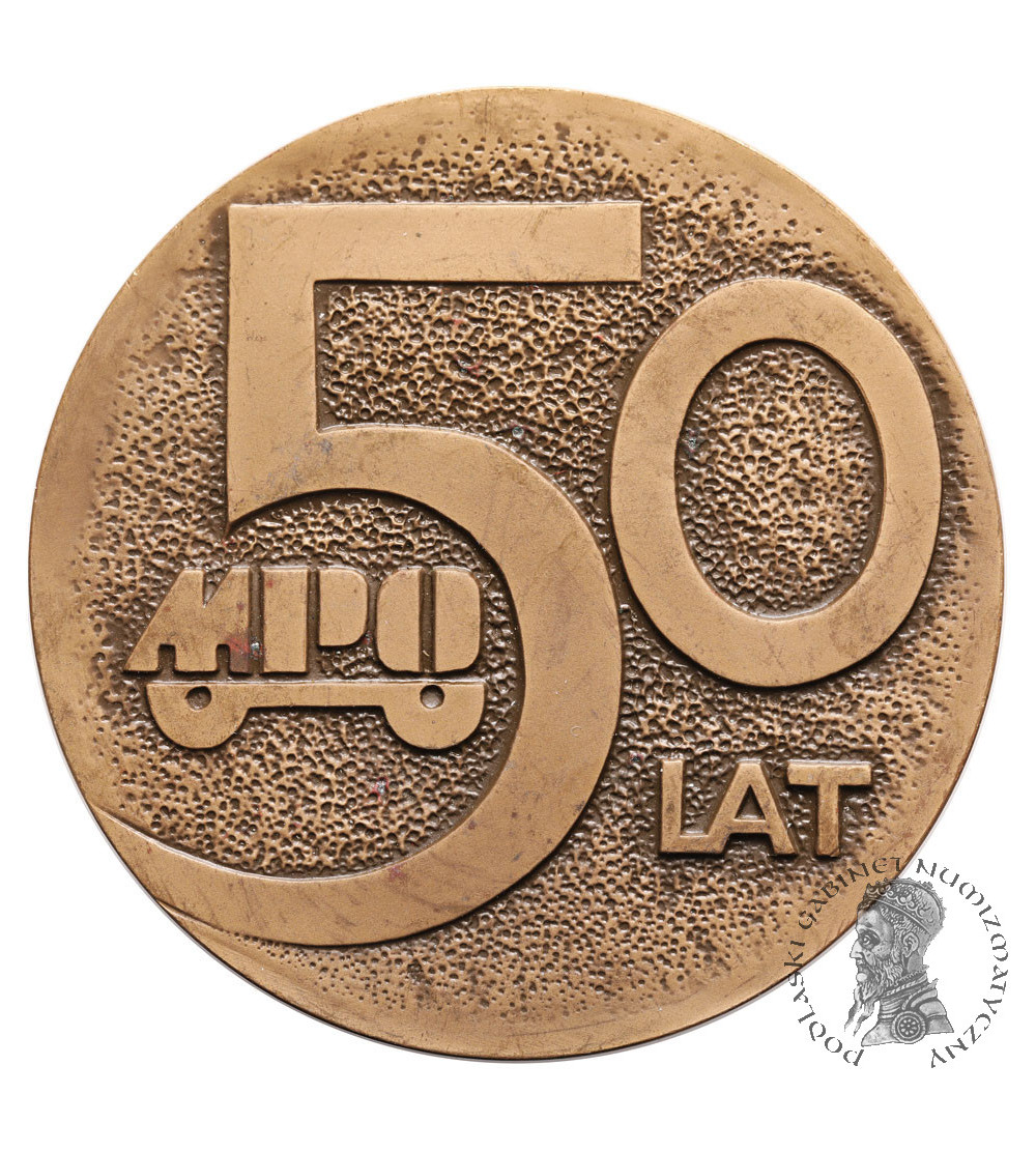 Polska, PRL (1952–1989), Warszawa. Medal 1978, 50 Lat MPO