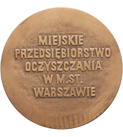 Poland, PRL (1952-1989), Warsaw. Medal 1978, 50 Years of the MPO