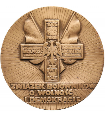 Polska, PRL (1952–1989). Medal 1979, VI Kongres ZBoWiD