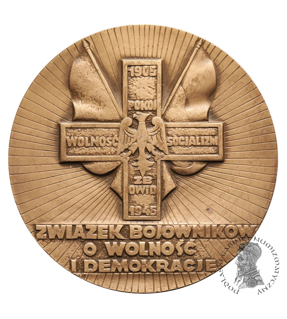 Polska, PRL (1952–1989). Medal 1979, VI Kongres ZBoWiD