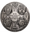 Polska, PRL (1952–1989), Kutno. Medal 1984, Generał Franciszek Alter 1889-1945, w 45 Rocznicę Bitwy nad Bzurą