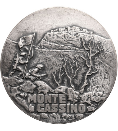 Poland, PRL (1952–1989). Medal 1989, Monte Cassino