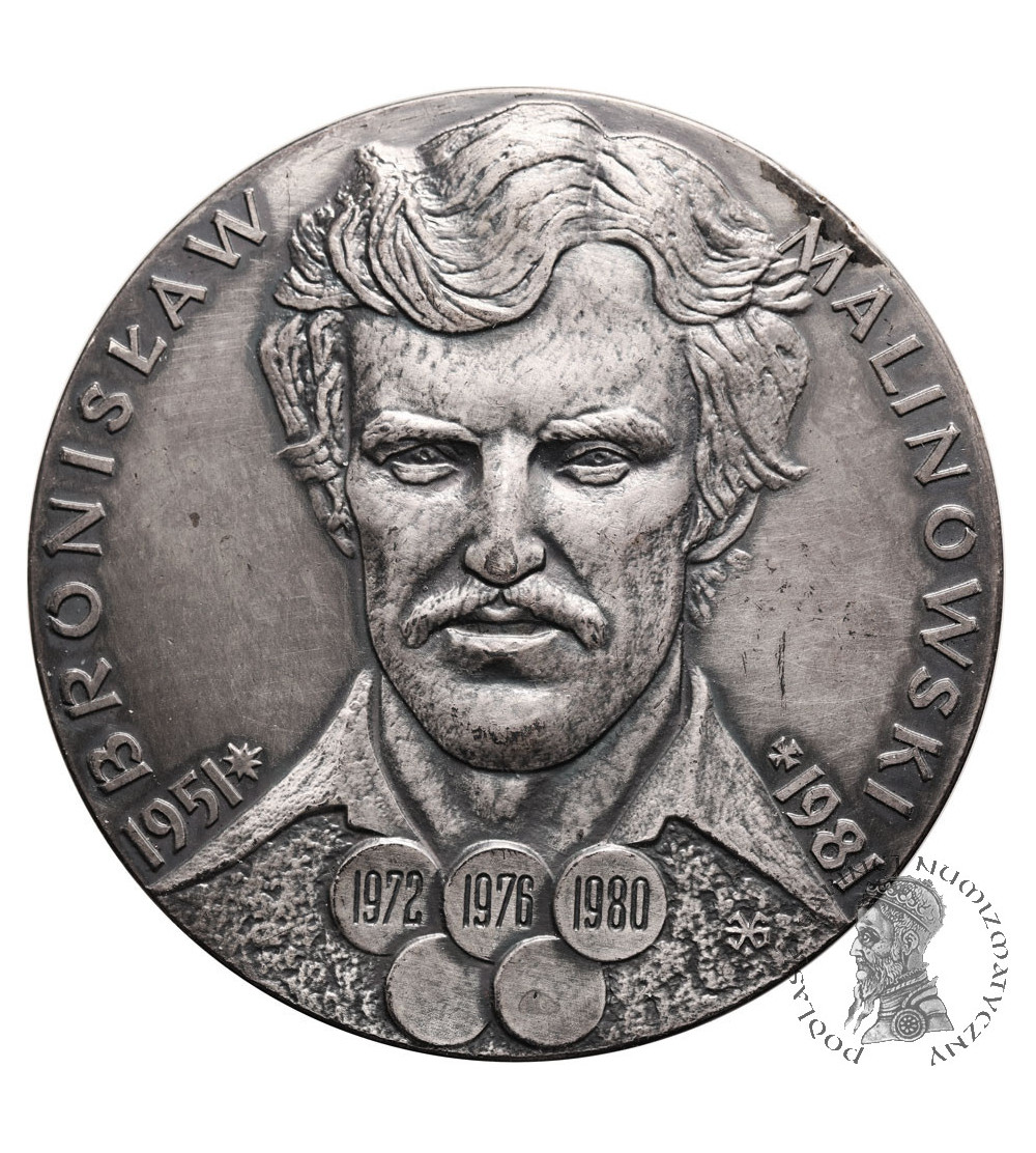 Polska, PRL (1952–1989). Medal 1983, Bronisław Malinowski 1951-1981