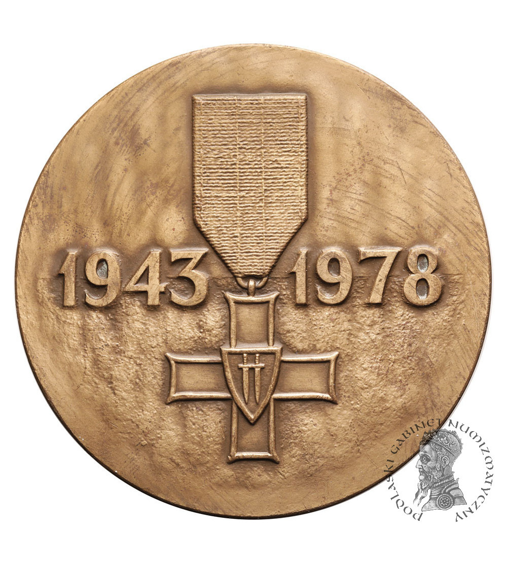 Polska, PRL (1952–1989). Medal 1978, XXXV Lat Ludowego Wojska Polskiego