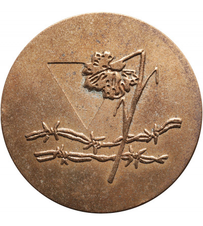 Poland, PRL (1952-1989), Auschwitz. Medal 1985, 40th Anniversary of the Liberation of Auschwitz