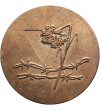 Poland, PRL (1952-1989), Auschwitz. Medal 1985, 40th Anniversary of the Liberation of Auschwitz