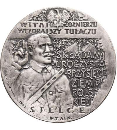 Polska, PRL (1952–1989). Medal 1983, 40-lecie Bitwy pod Lenino