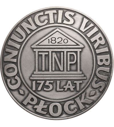 Polska, Płock. Medal 1995, 175 Lat Towarzystwa Naukowego Płockiego