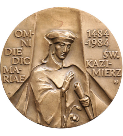 Polska, PRL (1952–1989). Medal 1984, 500-lecie Śmierci Kazimierza Jagiellończyka