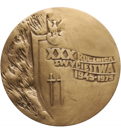 Polska, PRL (1952–1989). Medal 1975, XXX Rocznica Zwycięstwa
