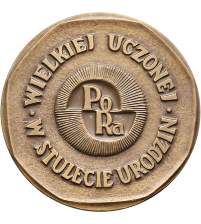 Poland, PRL (1952–1989). Medal 1967, On the Centenary of the Birth of Maria Skłodowska Curie