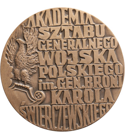 Poland, PRL (1952-1989). Medal 1972, General Staff Academy named after General Karol Świerczewski